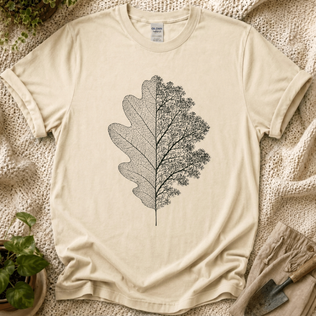 Oak Leaf Botanical Nature T-Shirt