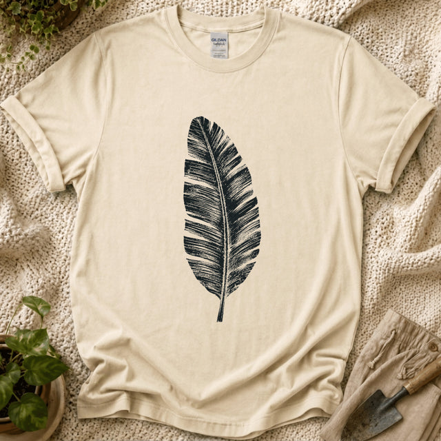 Feather of Luck T-Shirt by Zen & Zucchinis Slow Garden Club