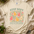 Stay Soft Fruit of the Garden Cottage T-Shirt by Zen & Zucchinis Slow Garden Club