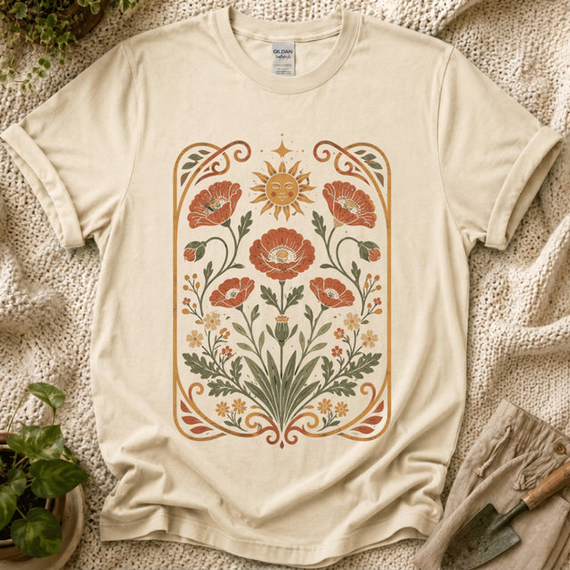 Wildflower Garden T-Shirt by Zen & Zucchinis Slow Garden Club