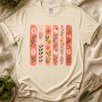 Flower on Stripes T-Shirt