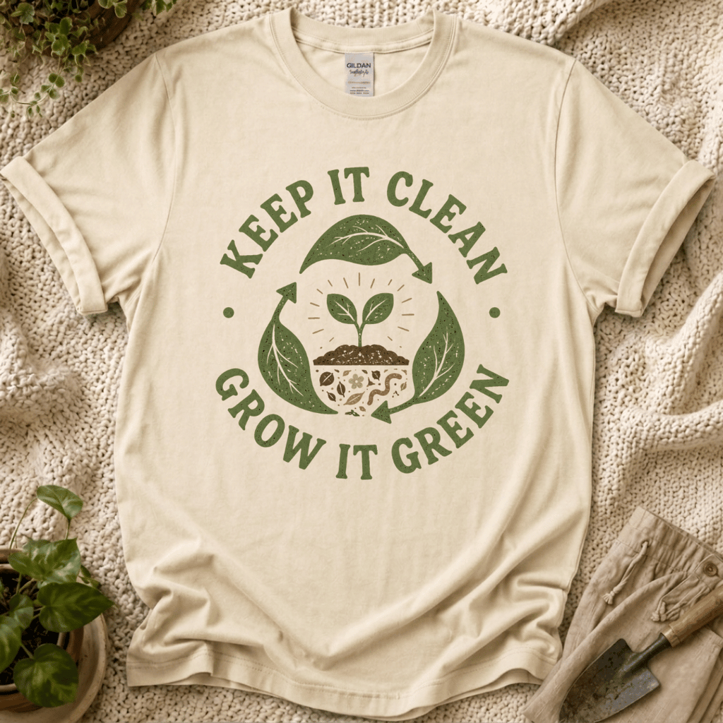 Keep It Clean Grow It Green T-Shirt