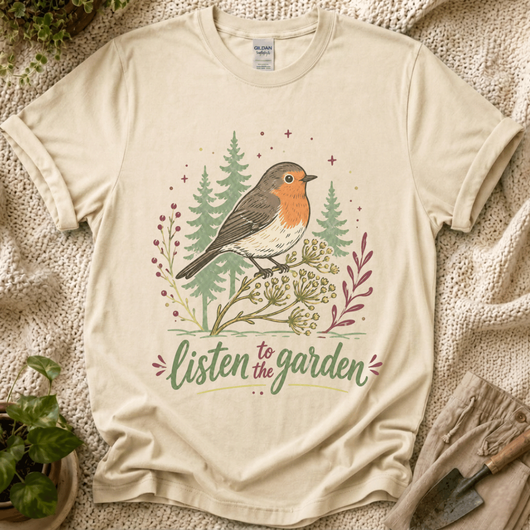 Listen To The Garden Bird T-Shirt