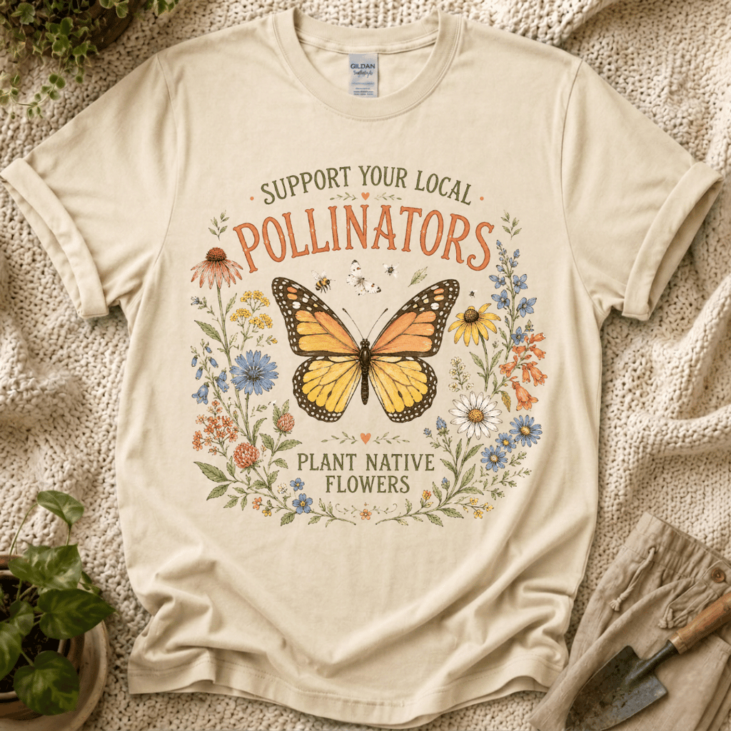 Support Your Local Pollinators T-Shirt