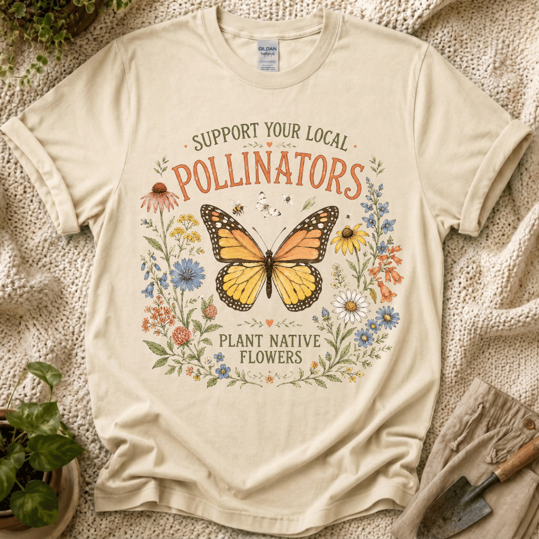 Support Your Local Pollinators T-Shirt
