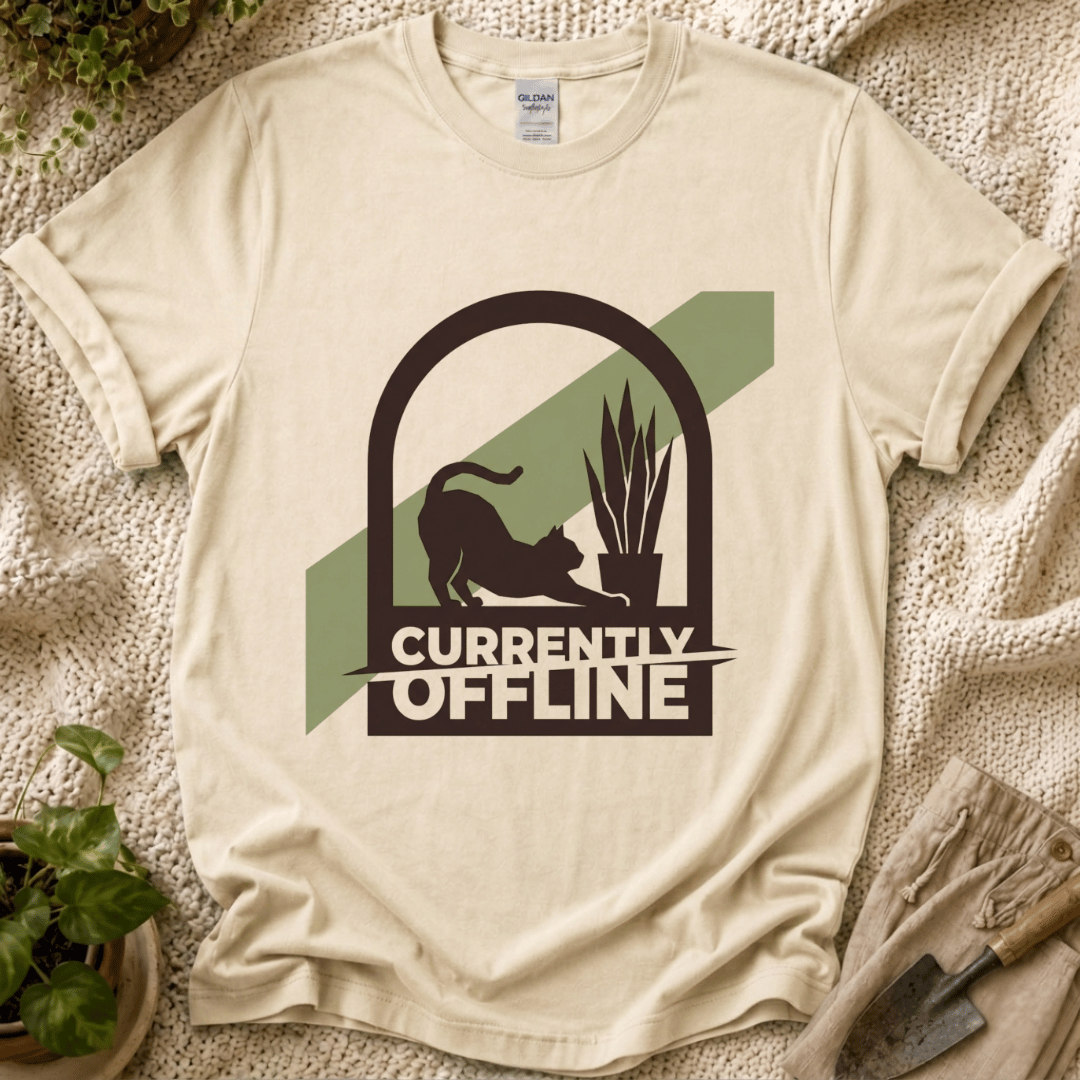 Currently Offline Cat T-Shirt