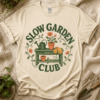 Slow Garden Club Garden Bench T-Shirt