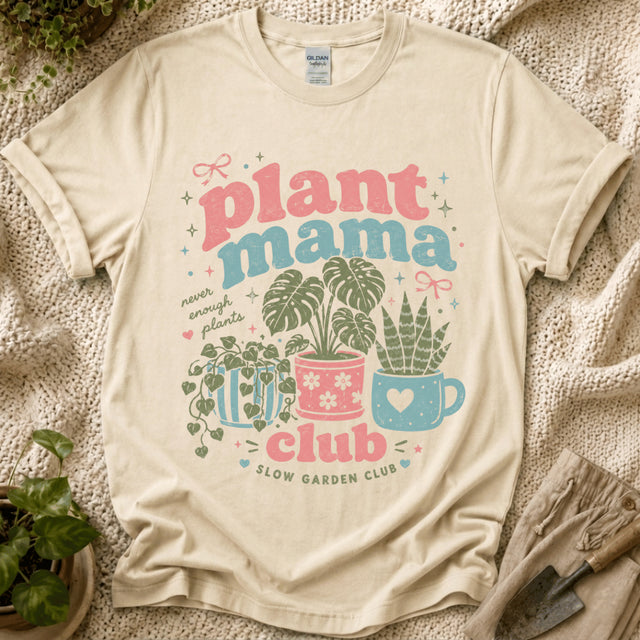 Plant Mama Slow Garden Club T-Shirt by Zen & Zucchinis Slow Garden Club