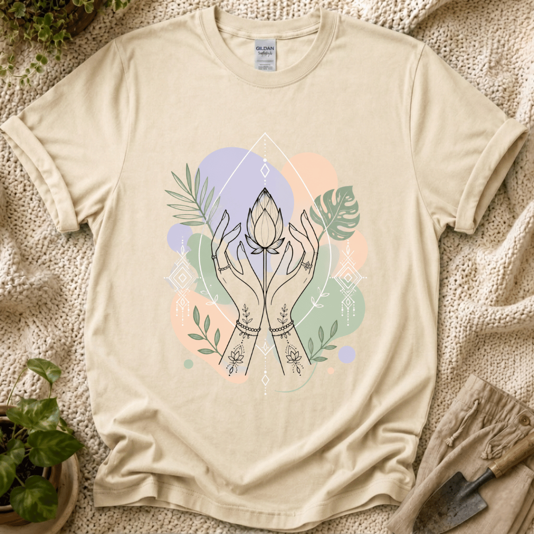 Rooted Ritual Botanical T-Shirt by Zen & Zucchinis Slow Garden Club