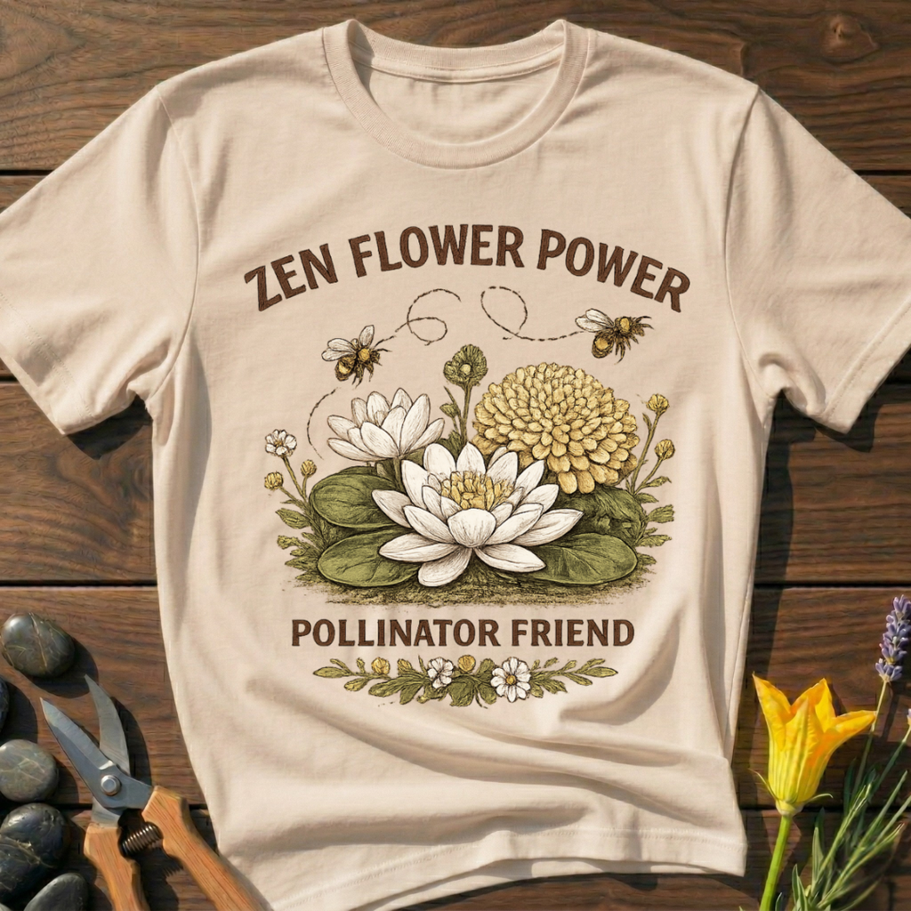 Zen Flower Power T-Shirt