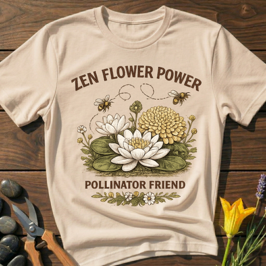 Zen Flower Power T-Shirt