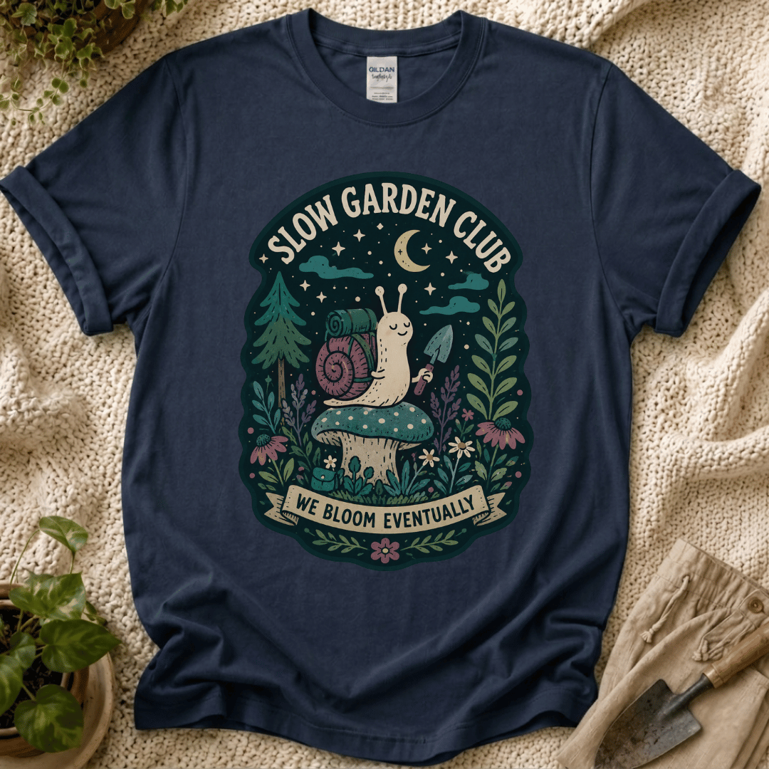 Midnight Garden Snail T-Shirt