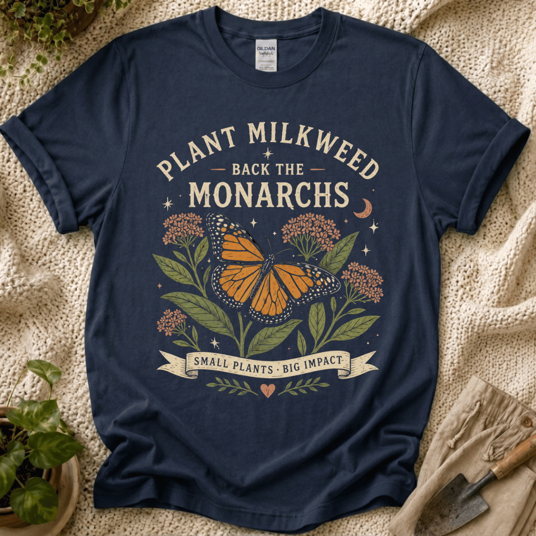 Plant Milkweed Monarch T-Shirt