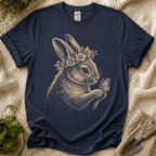 Wildflower Slow Garden Bunny T-Shirt by Zen & Zucchinis Slow Garden Club