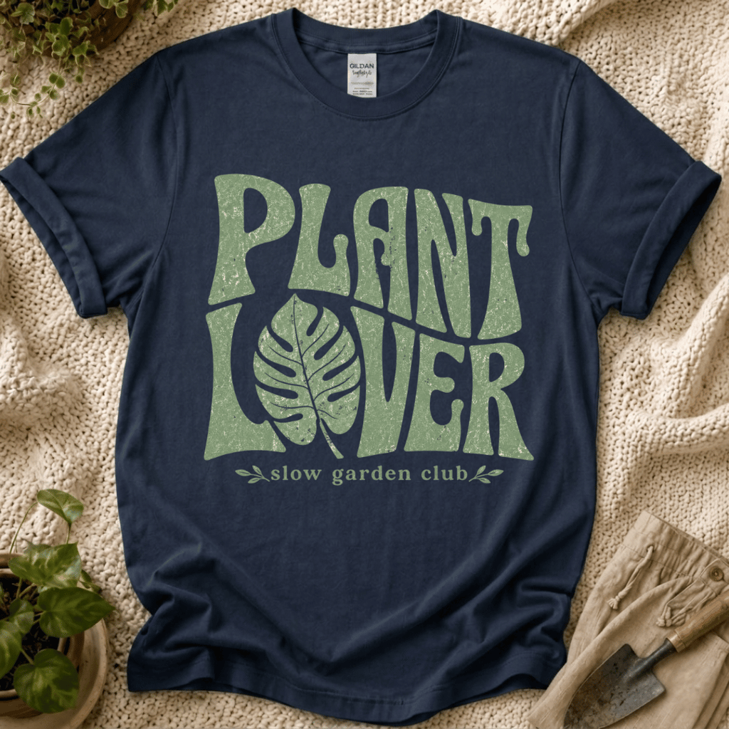 Plant Lover Monstera Leaf T-Shirt by Zen & Zucchinis Slow Garden Club