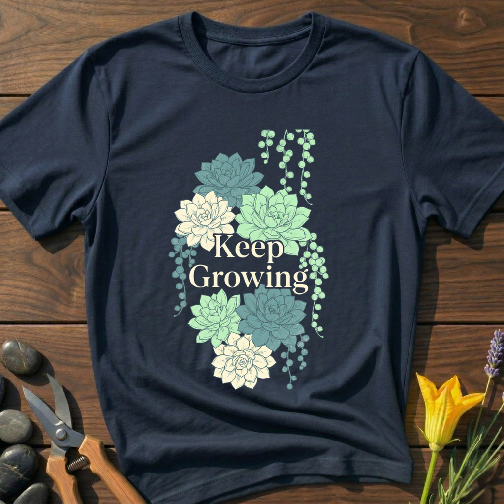 Lotus Keep Growing T-Shirt