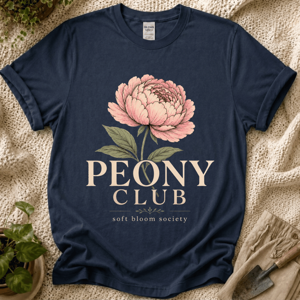Peony Flower Club T-Shirt