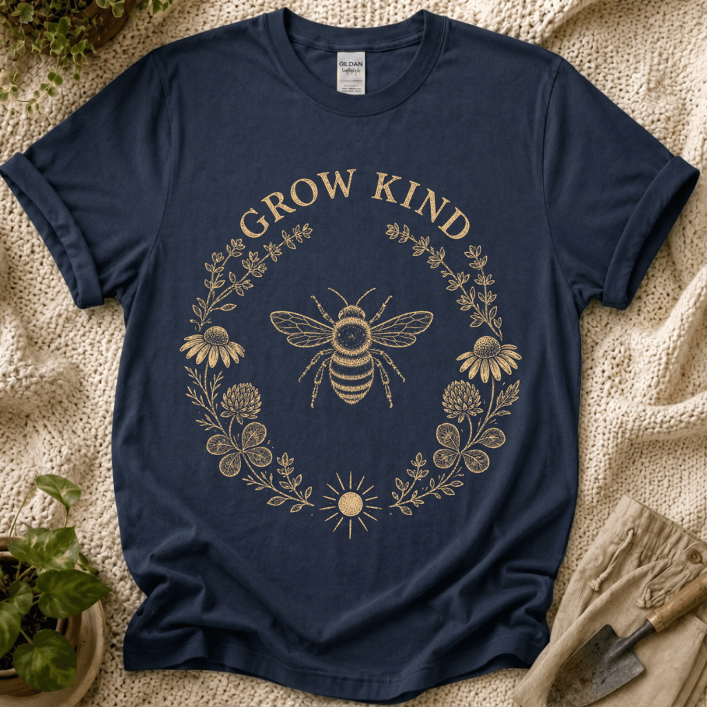 Grow Kind Bee Summer Circle T-Shirt