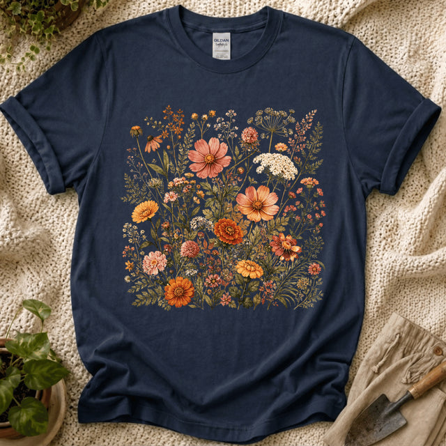 Wild Meadow T-Shirt - Zen & Zucchinis garden graphic tee