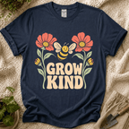 Grow Kind Flower Bee T-Shirt