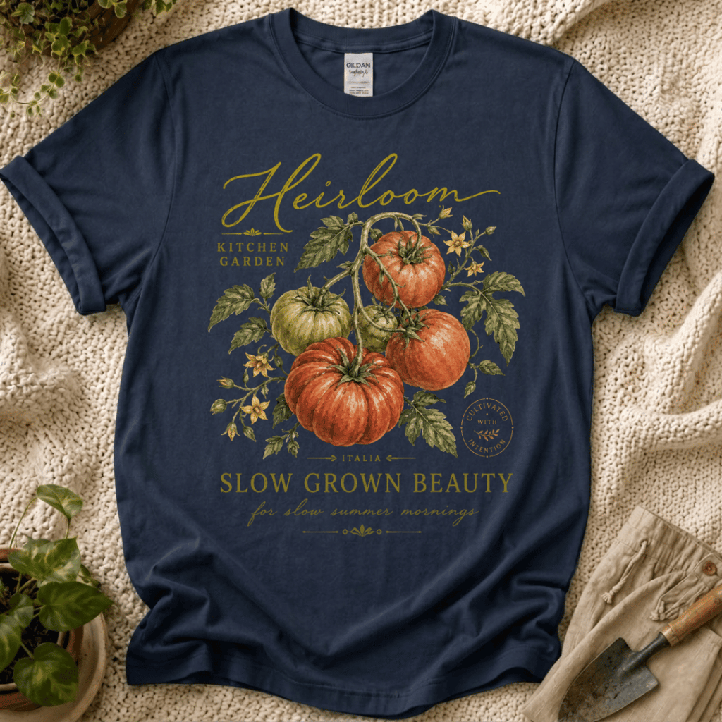 Heirloom Kitchen Garden Slow Grown Beauty T-Shirt
