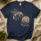 Bumble Bee Botanical T-Shirt by Zen & Zucchinis Slow Garden Club