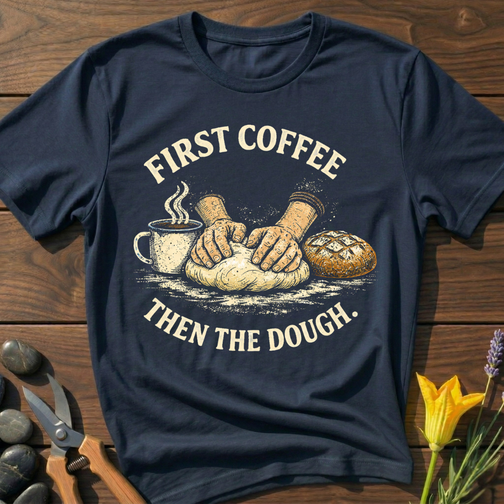 First Coffee Then The Dough T-Shirt