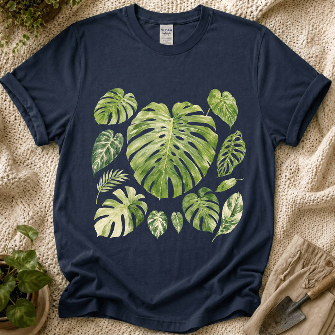 Monstera Leaf Botanical T-Shirt