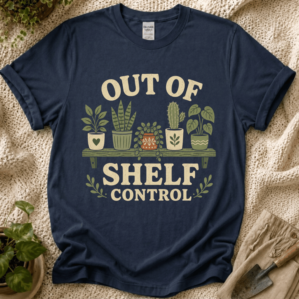 Out Of Shelf Control Plant Lover T-Shirt
