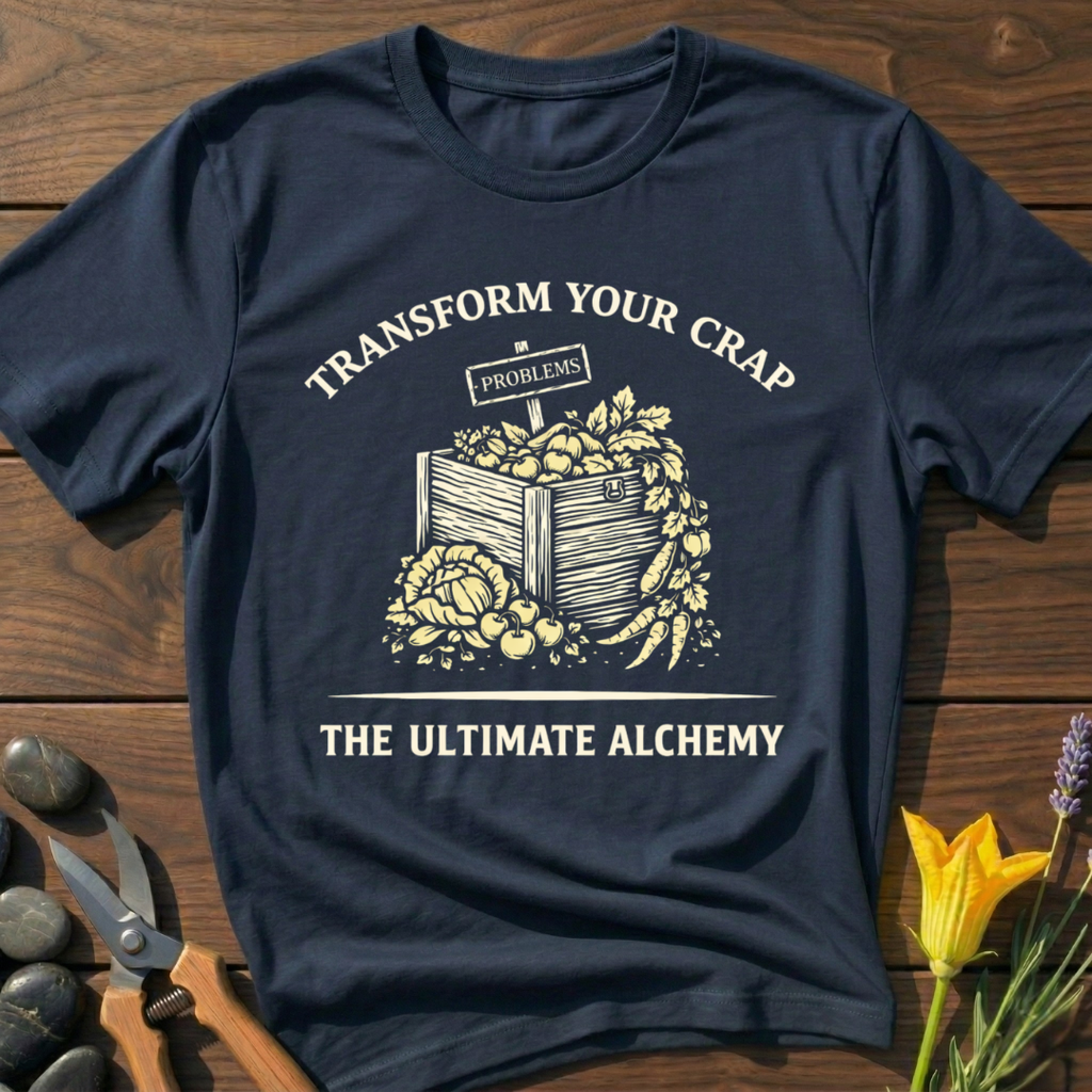The Ultimate Alchemy T-Shirt - botanical nature graphic t-shirt, minimalist design, unisex tee”