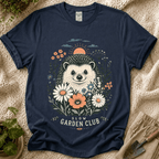 Hedgehog Garden Sunset T-Shirt