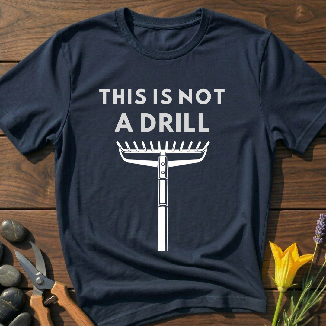 No Drill Garden Rake T-Shirt