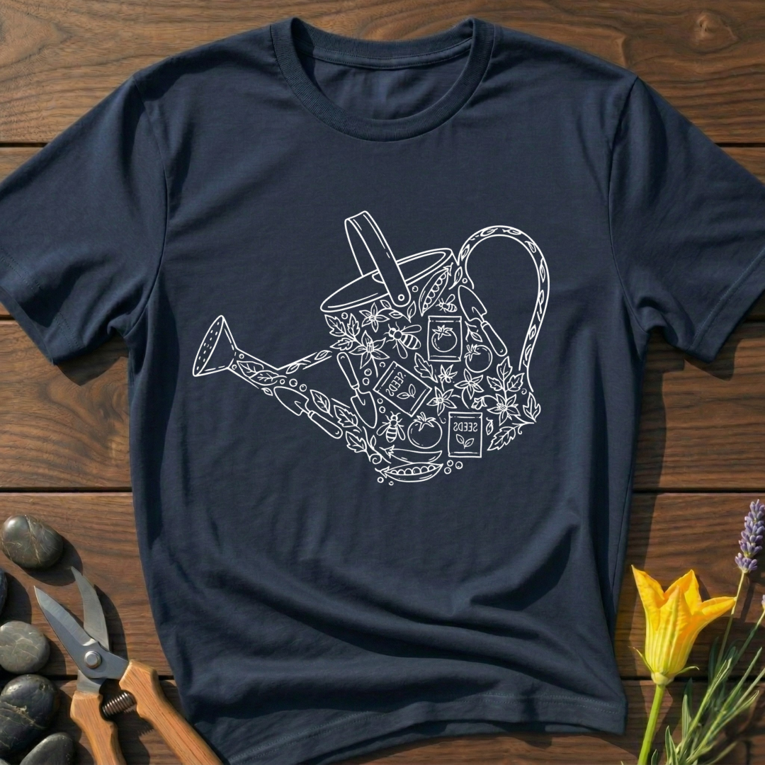 Watering Can Fractals T-Shirt