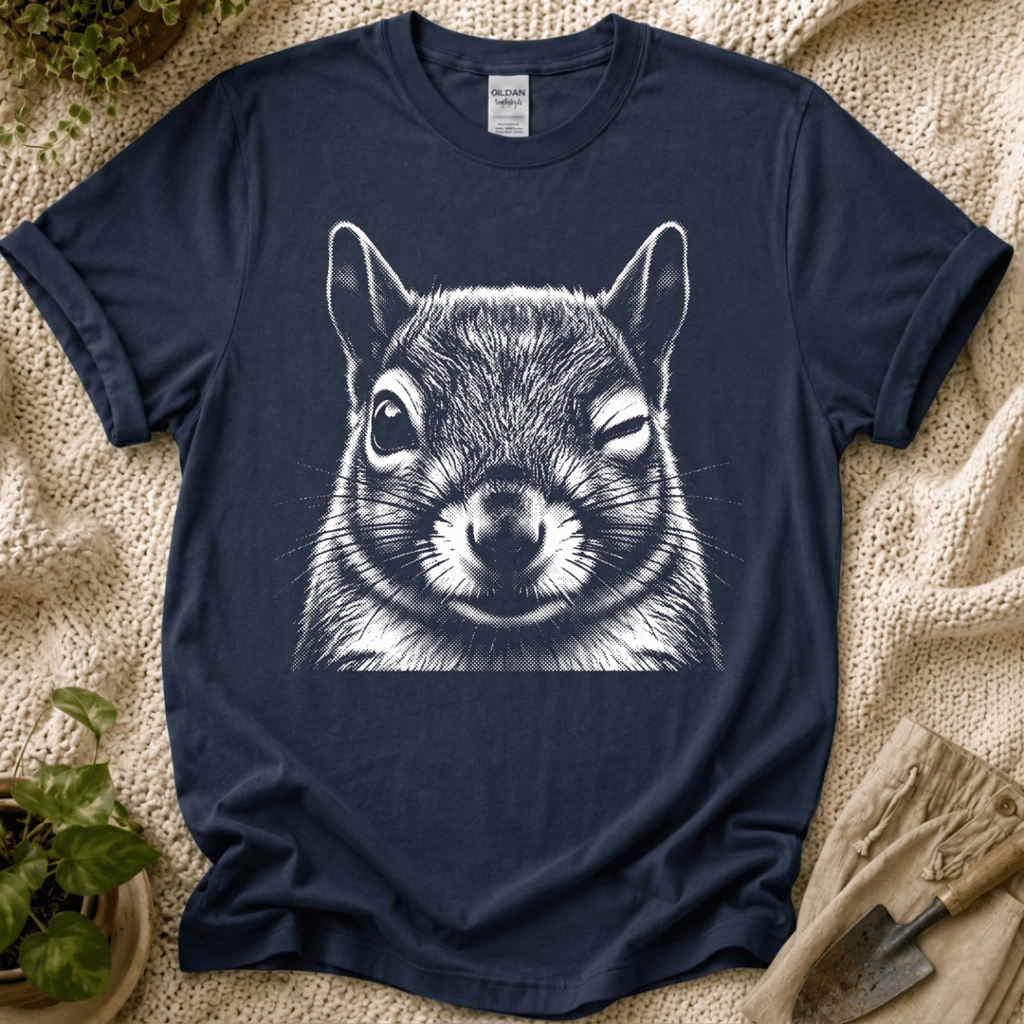 Winking Squirrel T-Shirt