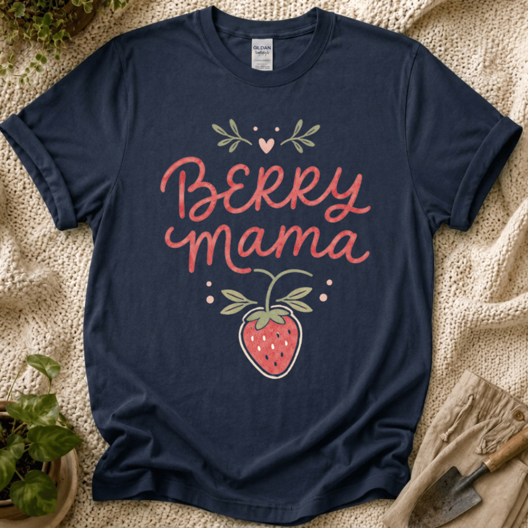 Berry Mama T-Shirt - Zen & Zucchinis garden graphic tee