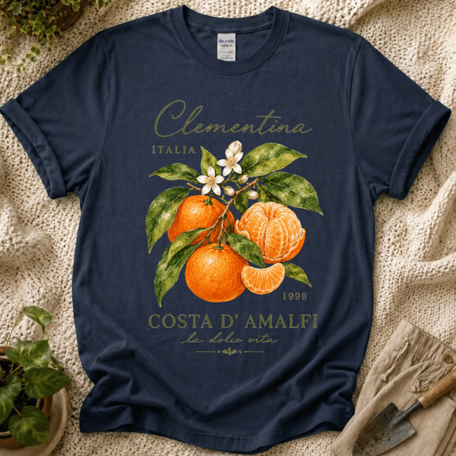 Clementina Slow Summer Citrus T-Shirt by Zen & Zucchinis Slow Garden Club