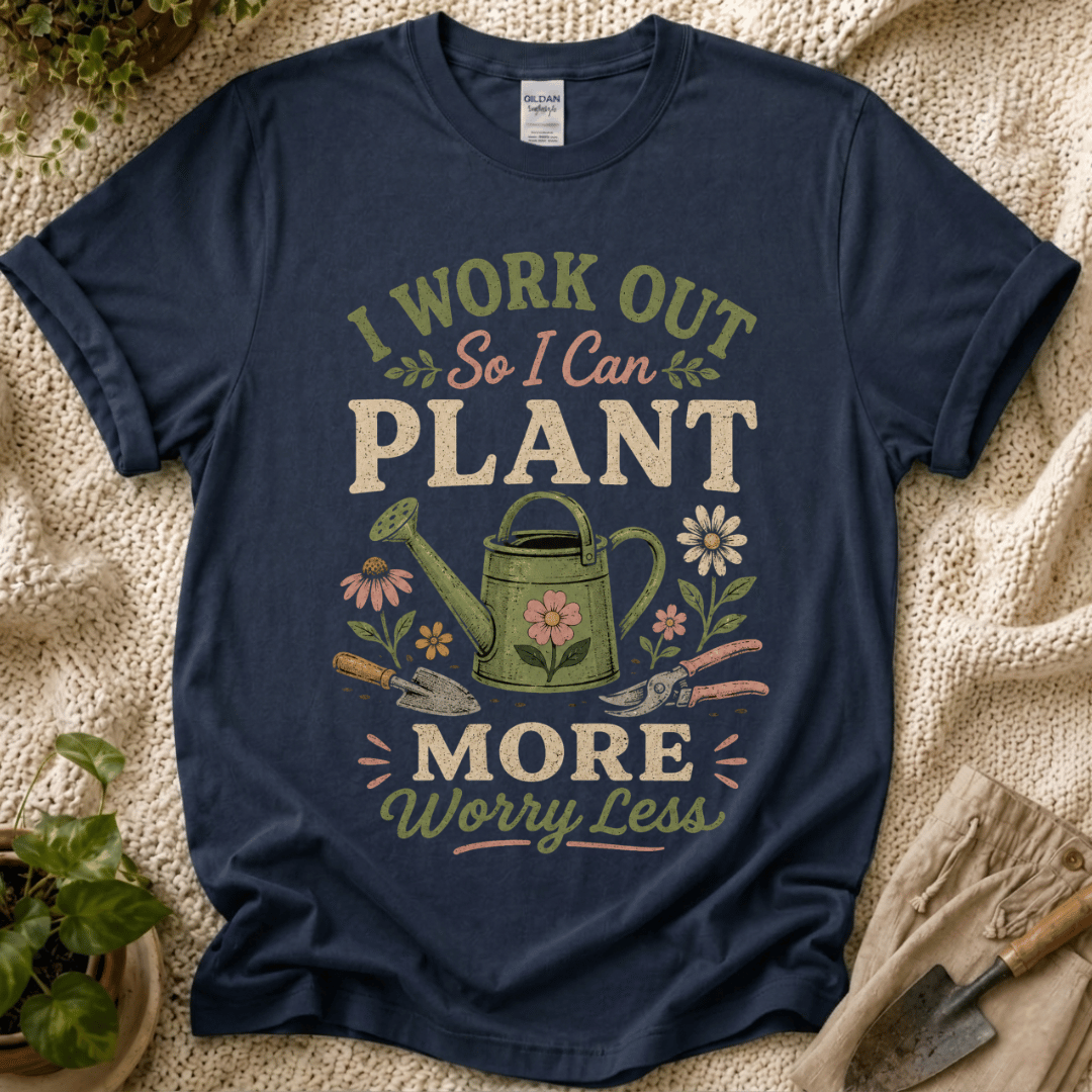 I Work Out So I Can Plant More T-Shirt