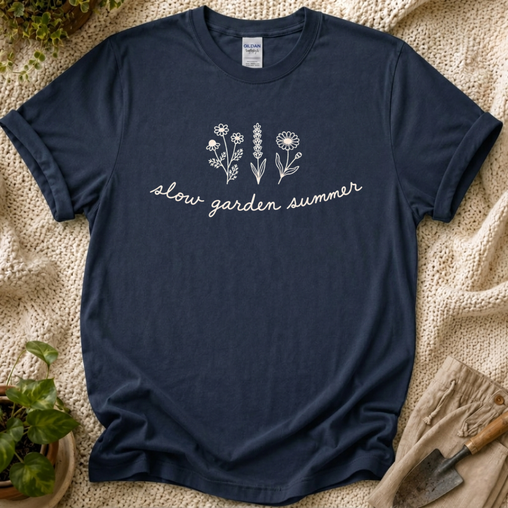 Slow Garden Summer T-Shirt