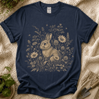 Rabbit In Sunflower Meadow T-Shirt