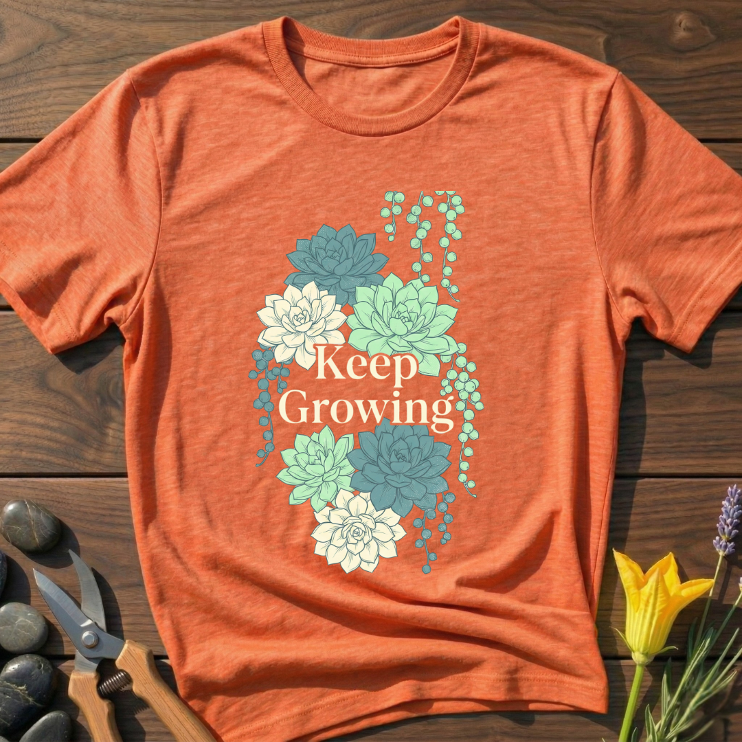 Lotus Keep Growing T-Shirt