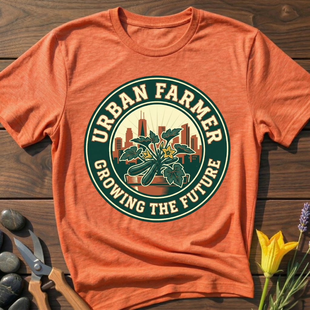 Urban Farmer Growing T-Shirt