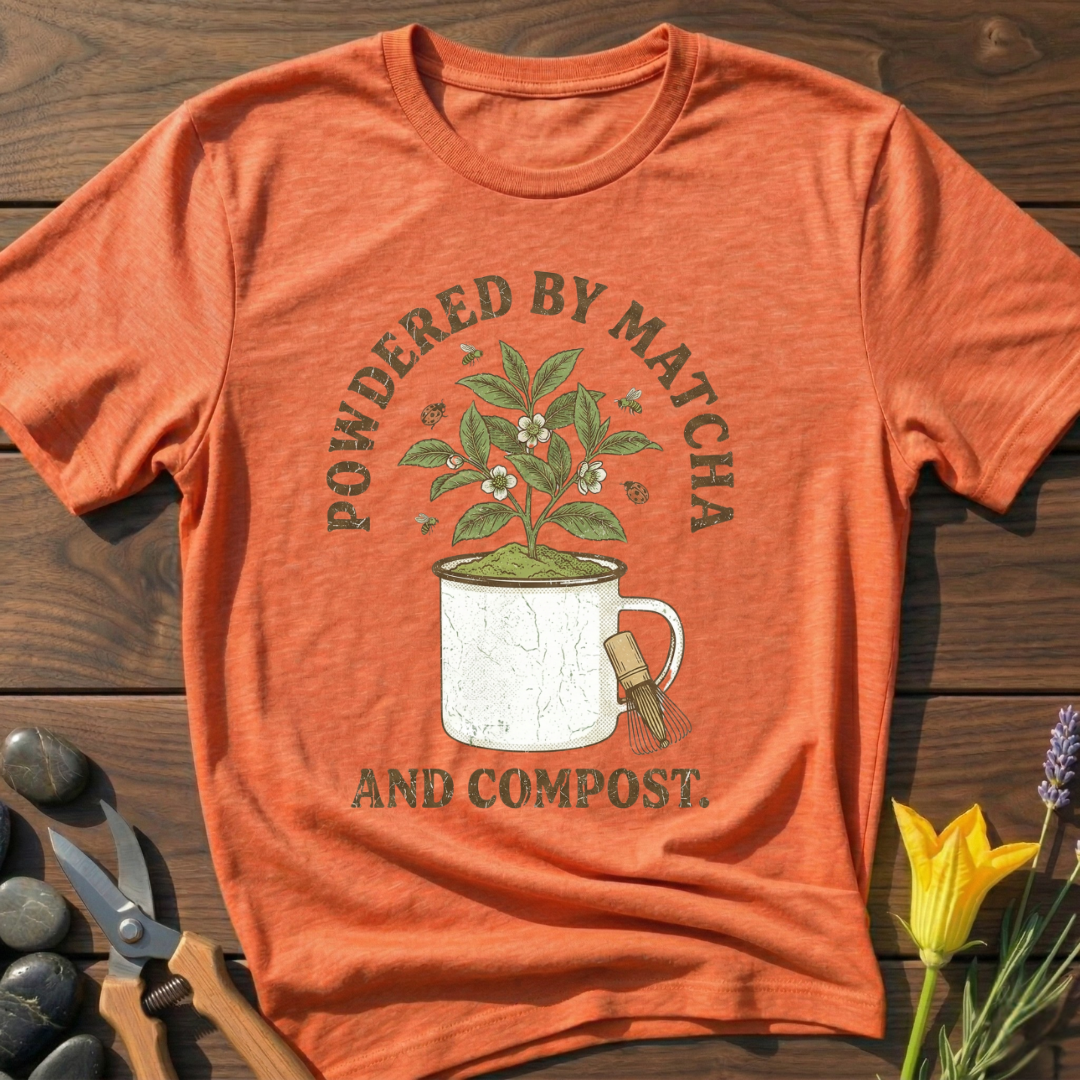 Matcha & Compost - T-Shirt