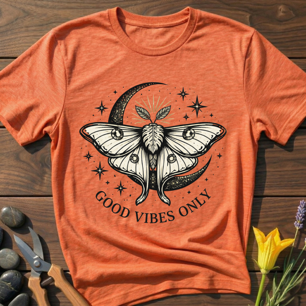 Good Vibes Moth T-Shirt