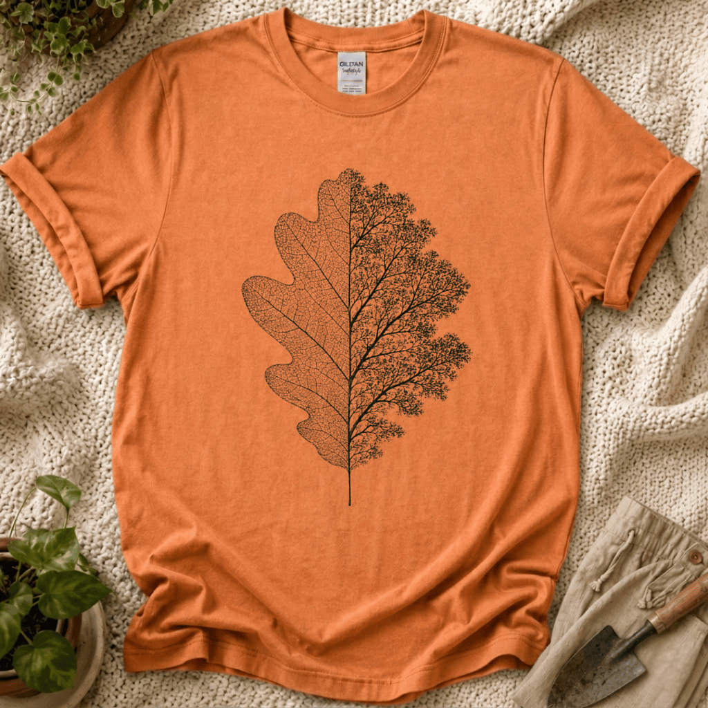 Oak Leaf Botanical Nature T-Shirt