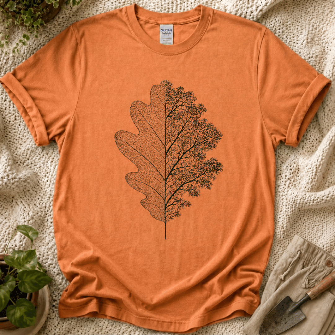 Oak Leaf Botanical Nature T-Shirt