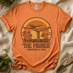 The Pruner Gardening Pose T-Shirt by Zen & Zucchinis Slow Garden Club