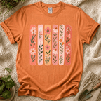 Flower on Stripes T-Shirt