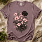Vintage Flower Bouquet T-Shirt by Zen & Zucchinis Slow Garden Club