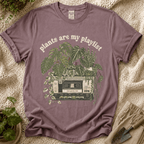 Plant Are My Playlist T-Shirt by Zen & Zucchinis Slow Garden Club