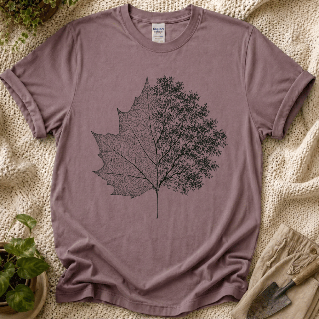 Maple Leaf Botanical Nature T-Shirt